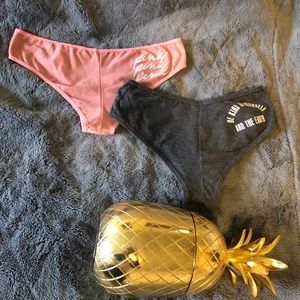 PINK Victoria Secret Cotton Cheekster bundle